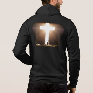 Människan springer till Jesus kristna Kor T Shirt