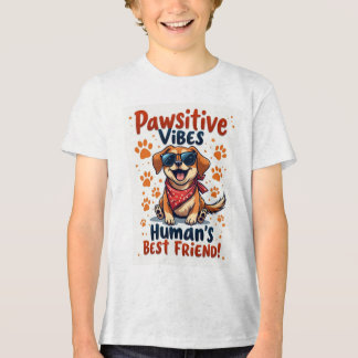 Människans bästa vän söta hund t shirt
