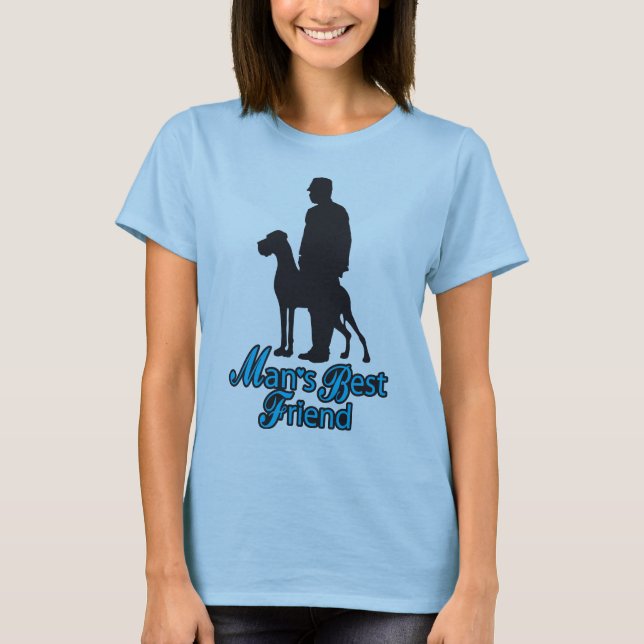 Människans bästa vän t shirt (Framsida)