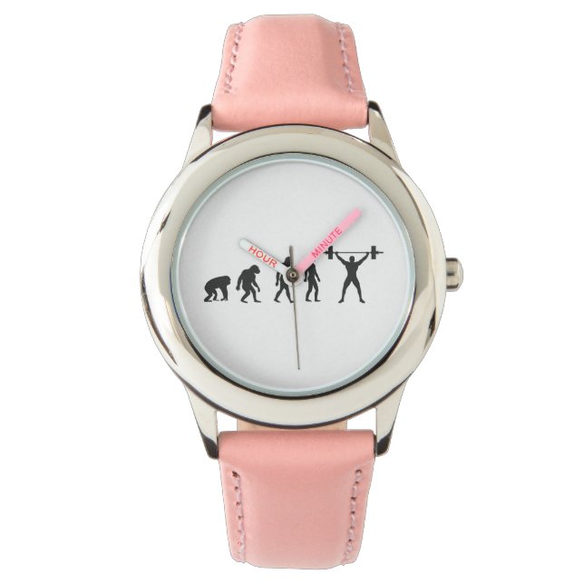 Människans evolution armbandsur (Framsida)