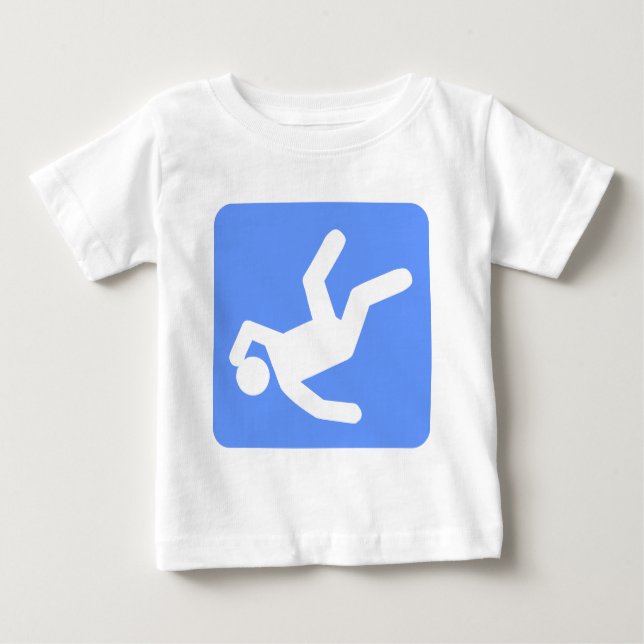 Människans fall - Baby blue T-shirt (Framsida)