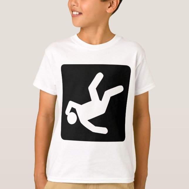 Människans fall - svart tröja (Framsida)