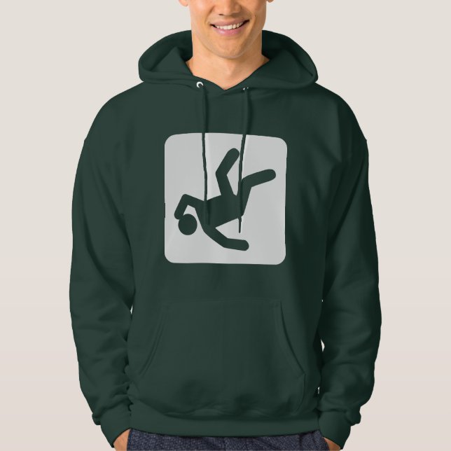 Människans fall - vit sweatshirt (Framsida)