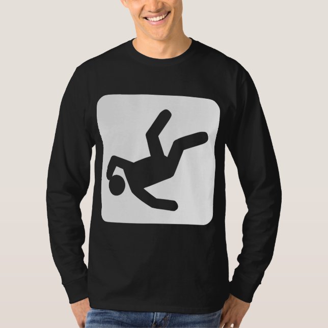 Människans fall - vit t shirt (Framsida)