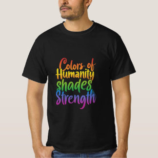 Människans färger t shirt