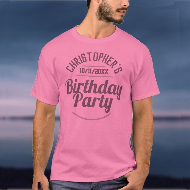 Människans Firande i en födelsedag T-Shirt (Skapare uppladdad)