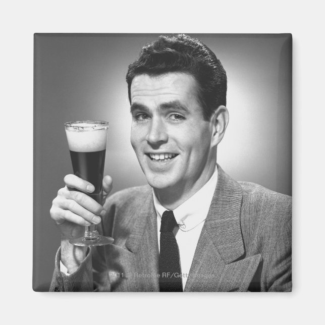 Människans glas i studion B&W Magnet (Framsidan)