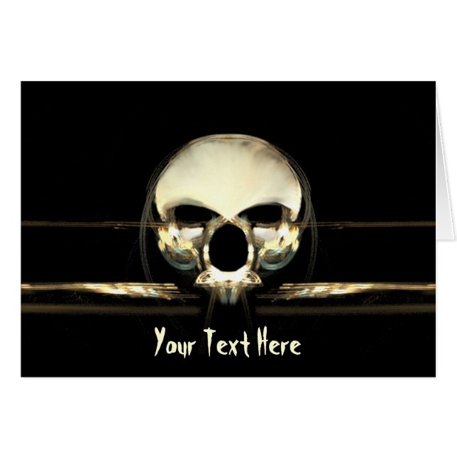 Människans gryning hälsningskort (Framsidan Horizontal)