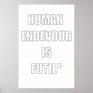 Människans livsuppgift poster