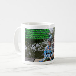 Människans natur dikt kaffemugg