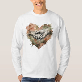 Människans och hundens känslomässiga band Vattenfä T Shirt