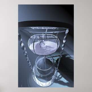 Människans springa är ur tiden poster