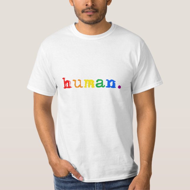 Människans stolthet t shirt (Framsida)