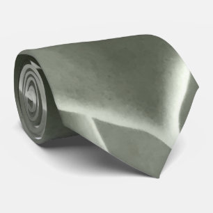 Människans Tie Sage Grönt Plant Slips