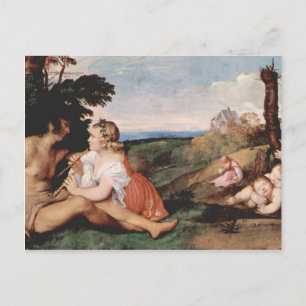 Människans tre år vykort