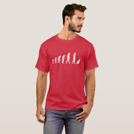 Människans utveckling: alla duvor t-shirt