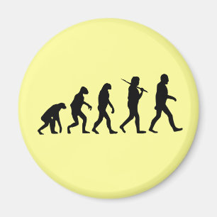Människans utveckling magnet
