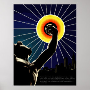 Människaprestation Poster