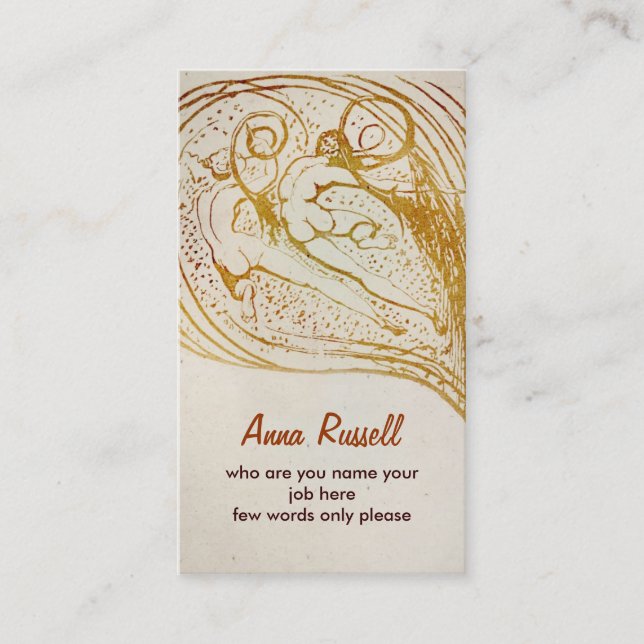 människavisitkort visitkort (Framsida)