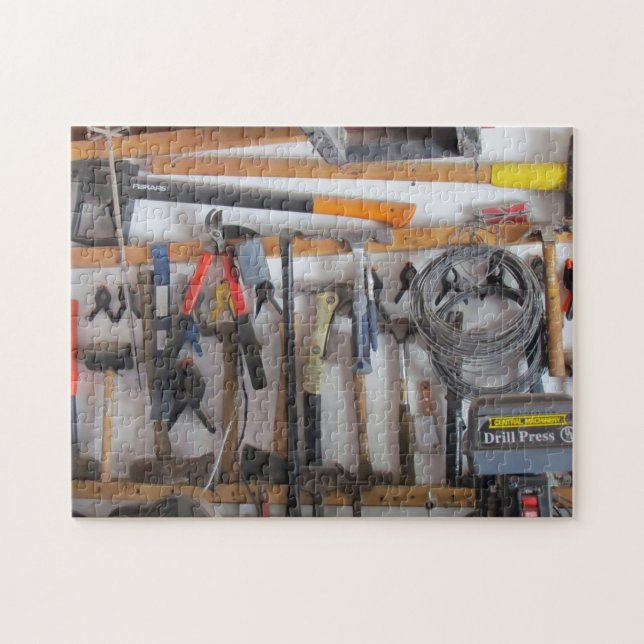 Människgrottan - Verktyg Verktyg Verktyg! Pussel (Horisontell)