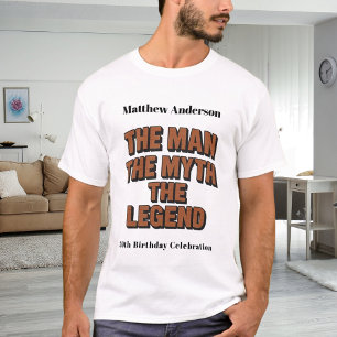 Människmyten om namn roligt tegelsten t shirt