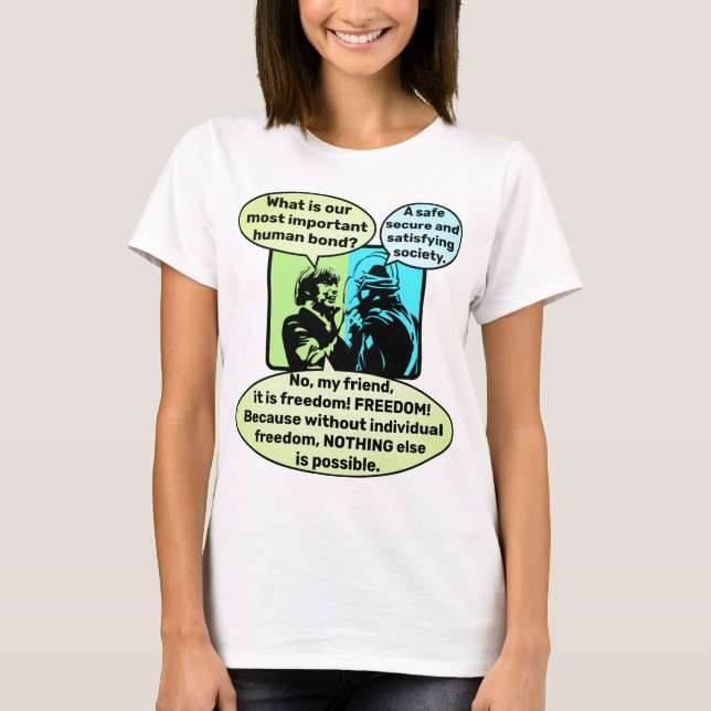 Människoband (lätt) t shirt (Framsida)