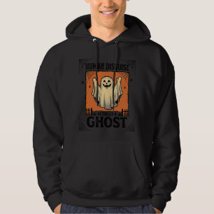 Människodräkt Spöke Vintage Halloween Humor_1 Hoodie