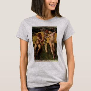 Människofallet - Adam och Eva av Rafael Sanzio Tee Shirt