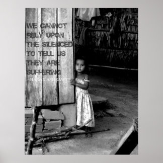 Människohandel: Tyst Poster