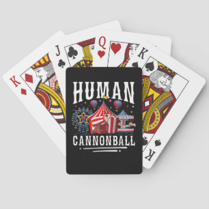 Människokanon Circuskarneval Casinokort