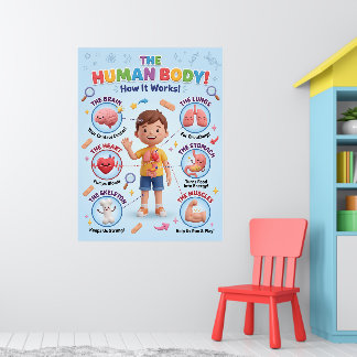 Människokroppen Poster
