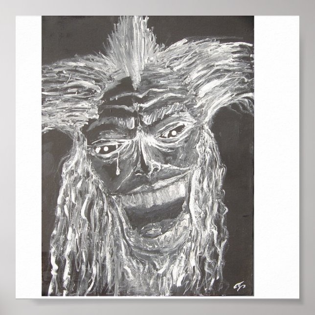 MÄNNISKOLAUGHING TILLS DEN ONTR POSTER (Framsidan)