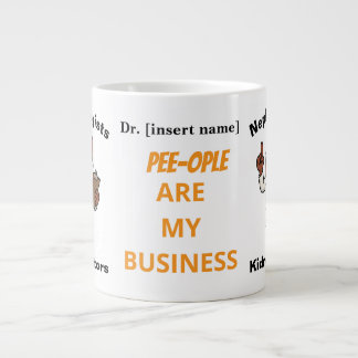 Människor är min affärsknugga nephrologi 20oz Mugg Jumbo Mugg
