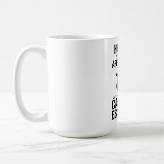 Människor Är Valfria Katter Är Viktiga Mörk Humor Kaffemugg