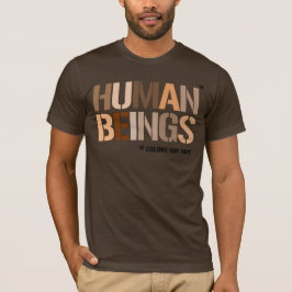 MÄNNISKOR: FÄRG KAN VARA VARY T SHIRT