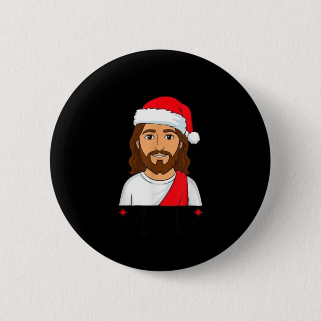 Människor födda december Jesus jul kristen Knapp (Framsida)