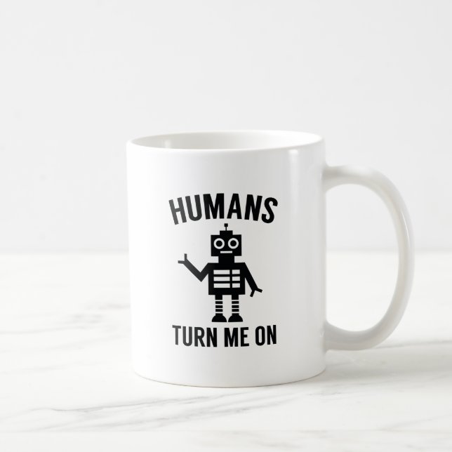 Människor gör mig upphetsad kaffemugg (Höger)