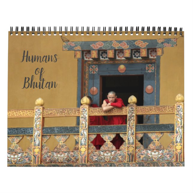 Människor i Bhutan Kalender (Omslag)
