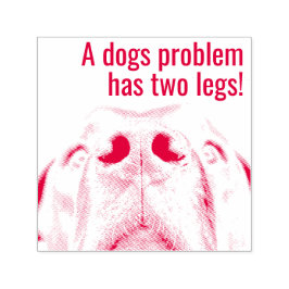 Människor kan vara problem självfärgande stämpel