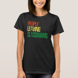 Människor Lämnar Klassrum Plc 2 T Shirt