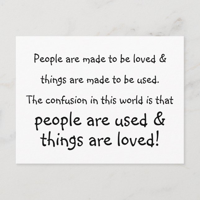 människor och sak vykort (Framsida)