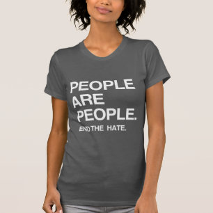 MÄNNISKOR SLUTER HATTEN TEE SHIRT