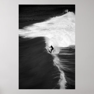 MÄNNISKOR SOM KÖR PÅ STORA VÅGAR POSTER