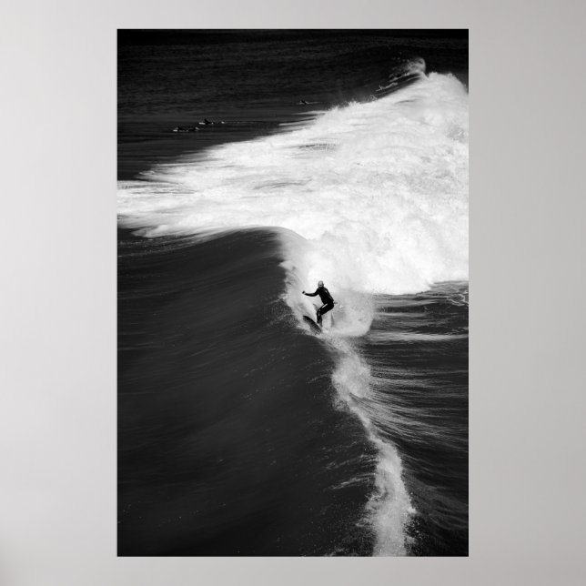 MÄNNISKOR SOM KÖR PÅ STORA VÅGAR POSTER (Framsidan)