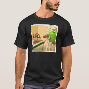 Människor Stilleben Rolig Tecknad Film T Shirt