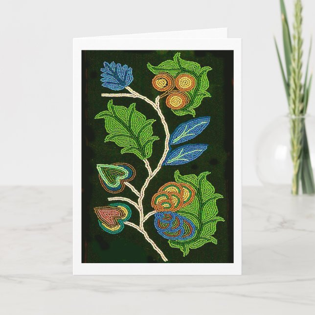 Människors lag - inhemsk amerikansk finkonst kort (Framsida)