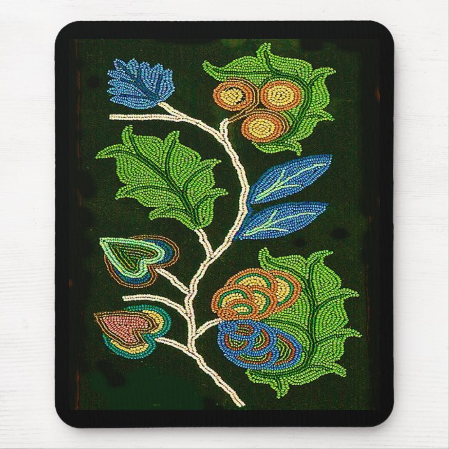 Människors lag - inhemsk amerikansk finkonst musmatta (Framsidan)