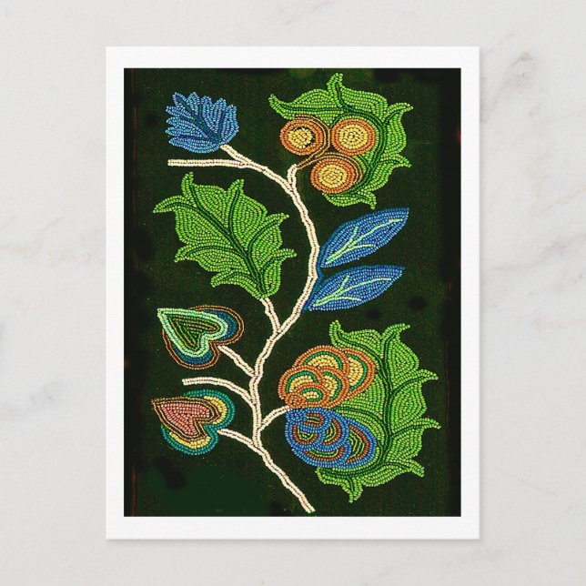 Människors lag - inhemsk amerikansk finkonst vykort (Framsida)