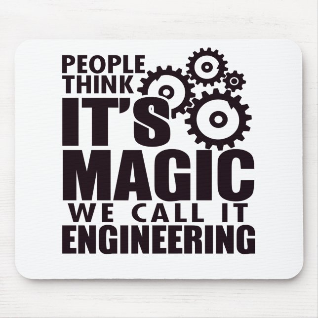 Människors Tänka Det är magiskt, men vi kallar det Musmatta (Framsidan)