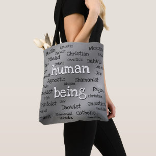 Människors väskor Personligen Andlig Tote bags